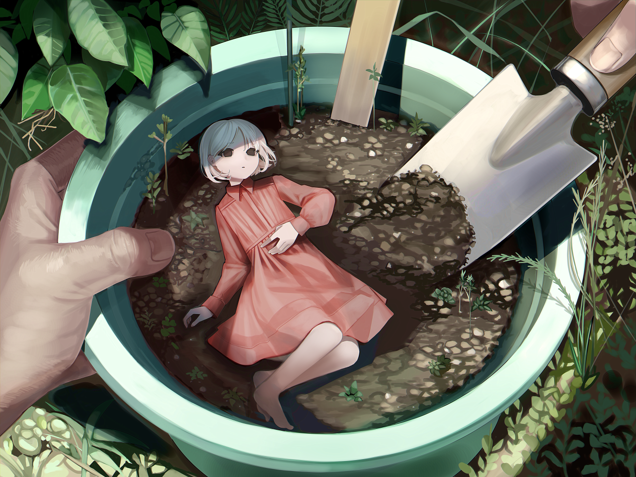 图片[2]-【超短篇/摸鱼汉化】庭院里最后一次见的是你-贞子的恐怖汉化基地